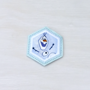 Applique Hexagon Magnet