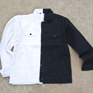 Two-toned Jean Jacket