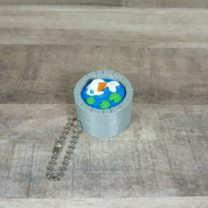 Koi Pond Clicker Keychain