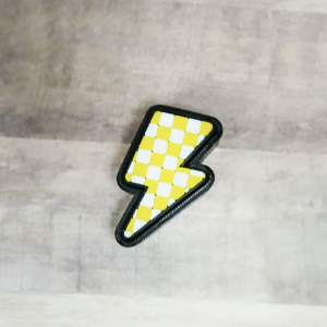 Checkered Lightning Bolt Clicker