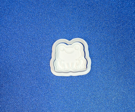 Mini Frog Cookie Cutter & Stamp