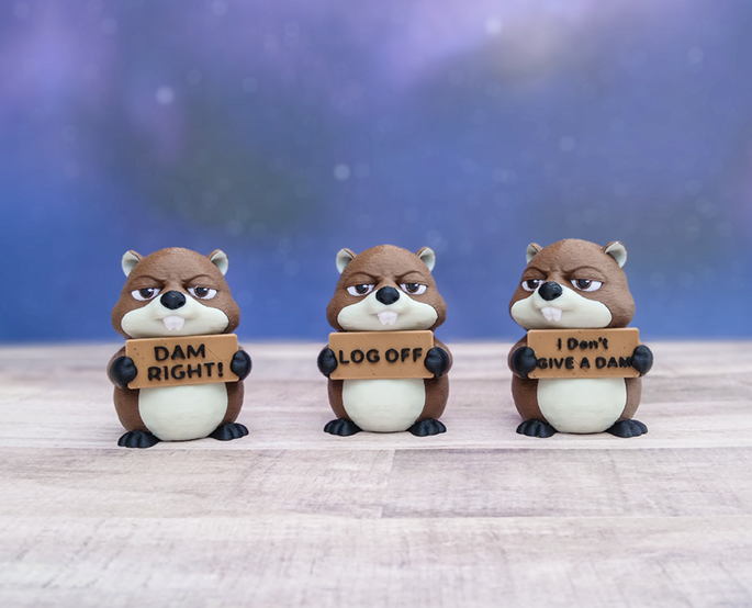 AWA Beaver Figurine