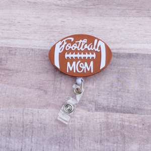 Football Mom Badge Reel