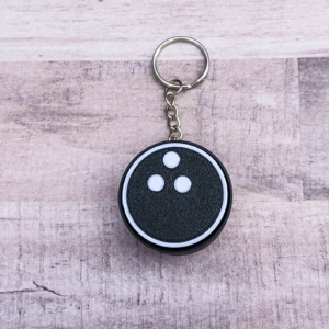 Bowling Ball Clicker Keychain