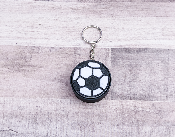 Soccer Ball Clicker Keychain