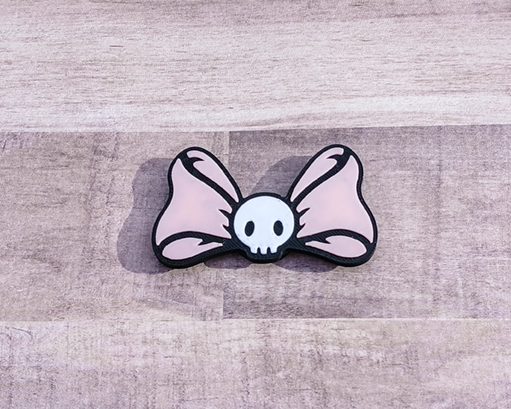 Mischievous Bunny's Bow Magnet
