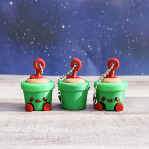 Flexi Sand Bucket Keychain