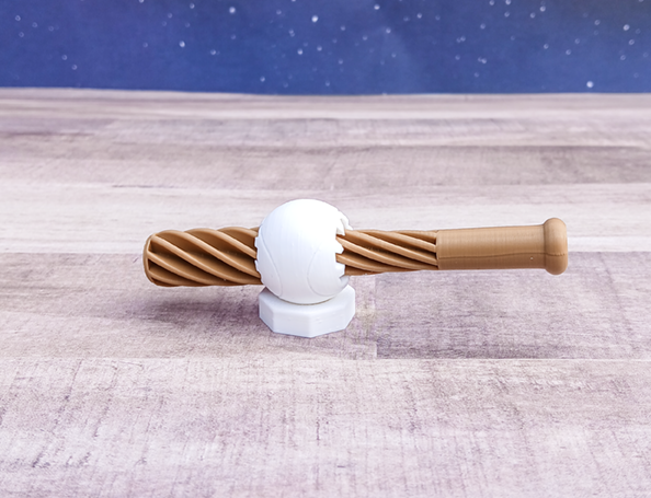 Bat & Ball Impossible Pass Through Fidget Toy
