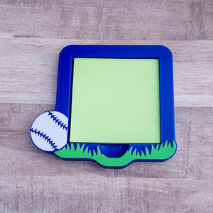 Baseball Sticky Note Holder