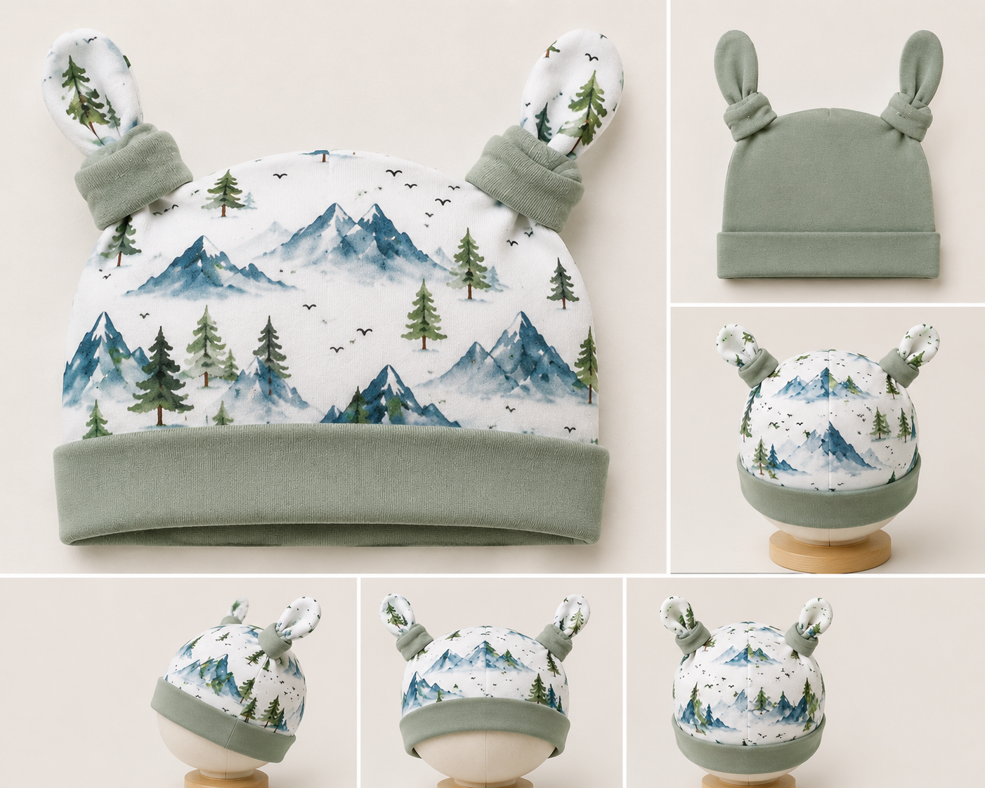 Custom Alpine Knot Hat