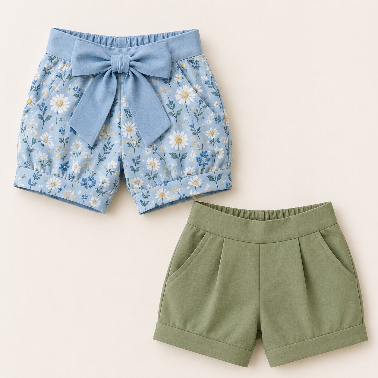 Custom Pixie Shorts Mockup