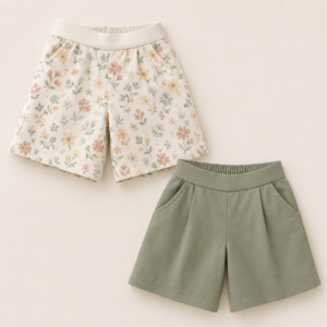 Custom Baby Pixie Culotte Shorts