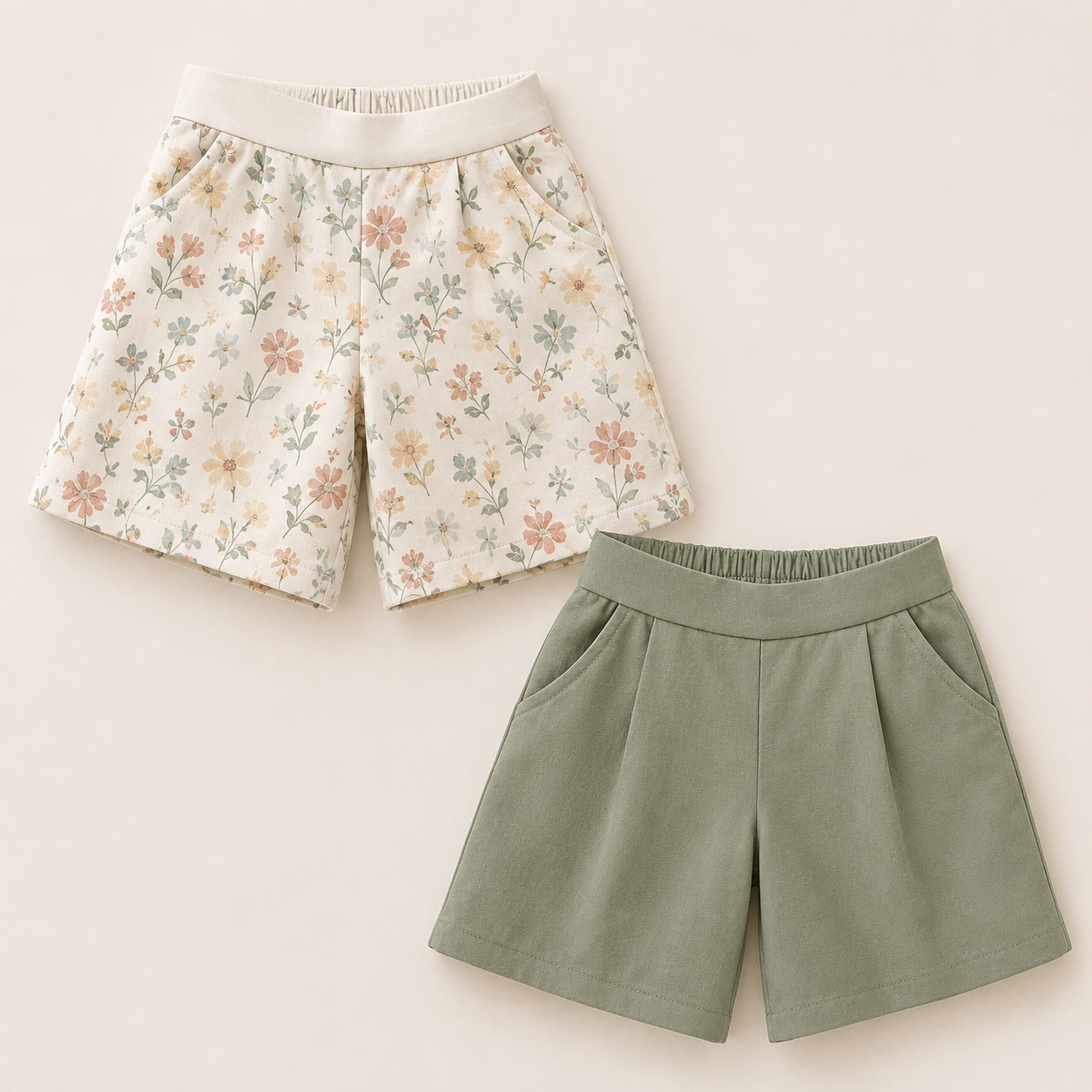 Custom Baby Pixie Culotte Shorts