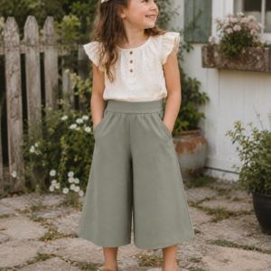 Custom Pixie Culotte Pants Mockup