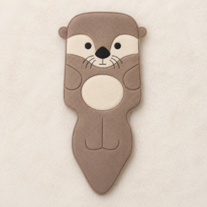 Sea Otter Hot Water Bottle Cover Mockup