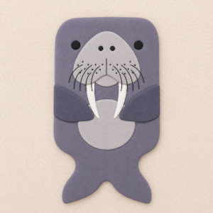 Walrus Hot Water Bottle Cover