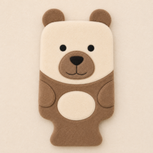 Bear Hot Water Bottle Cover