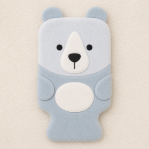 Polar Bear Hot Water Bottle Cover Mockup