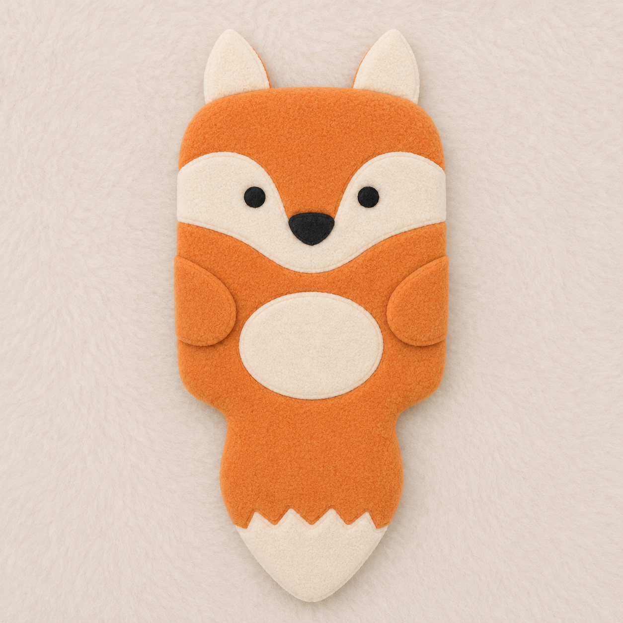 Fox Hot Water Bottle Cover Mockup