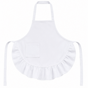 Custom Printed Childrens Ruffled Apron