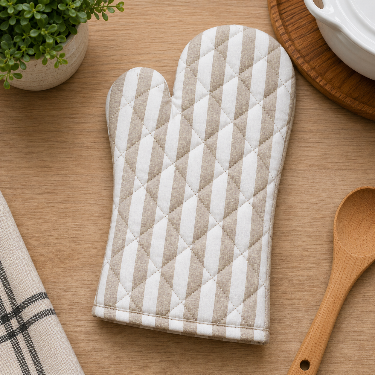 Custom Embroidered Oven Mitt