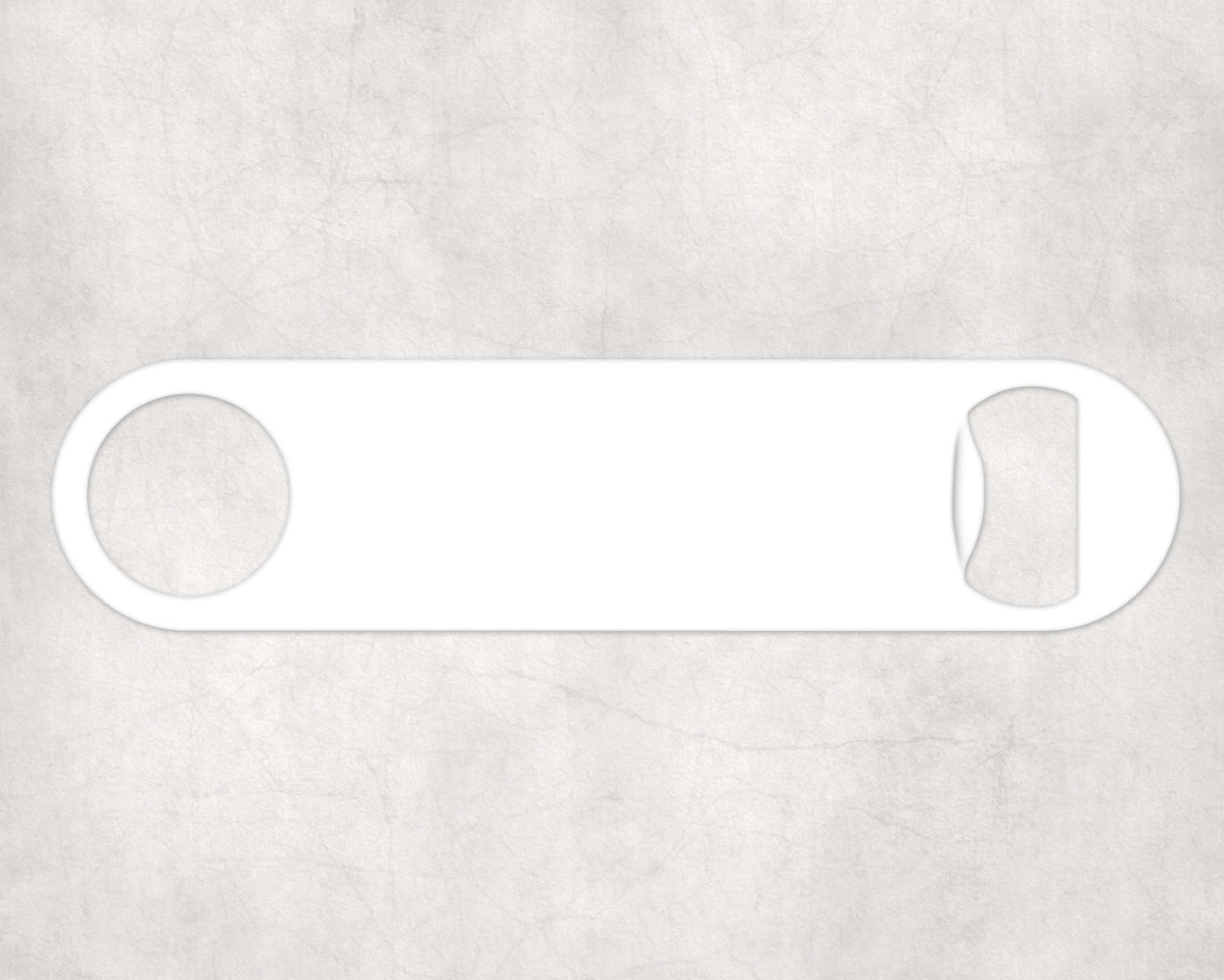 Custom Printed Bottle Opener Mockup