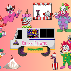 Space Klowns Clip Art
