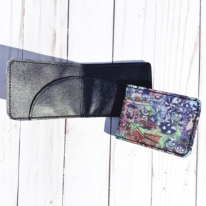 Custom Skinny Fold Over Wallet