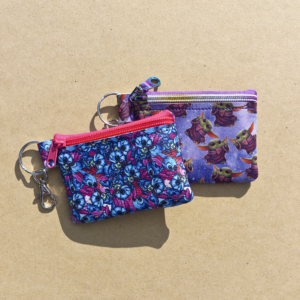 Custom Mini Top Zip Penny Pouch