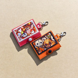 Applique Snap Wallet Fob