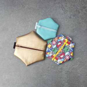 Custom Hexagon Pouch