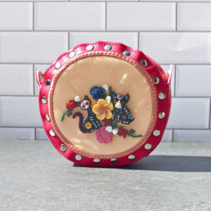 Custom Trinket Round Rivet Bag