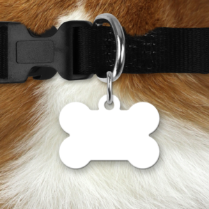 Custom Bone-shaped Dog Tag