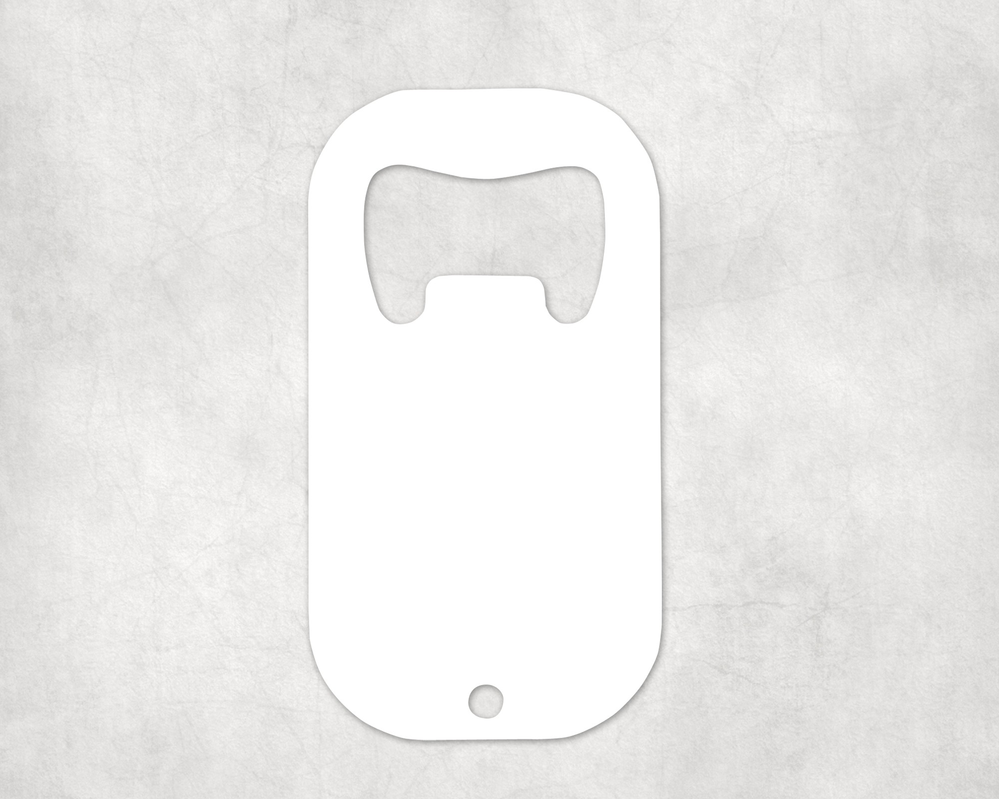 Custom Card Bottle Opener