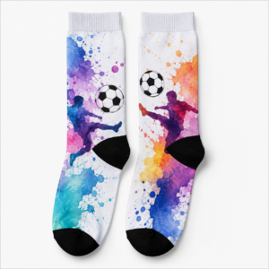 Custom Printed Crew Socks