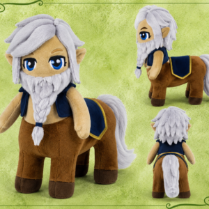 Male Centaur Plush Doll Mockup