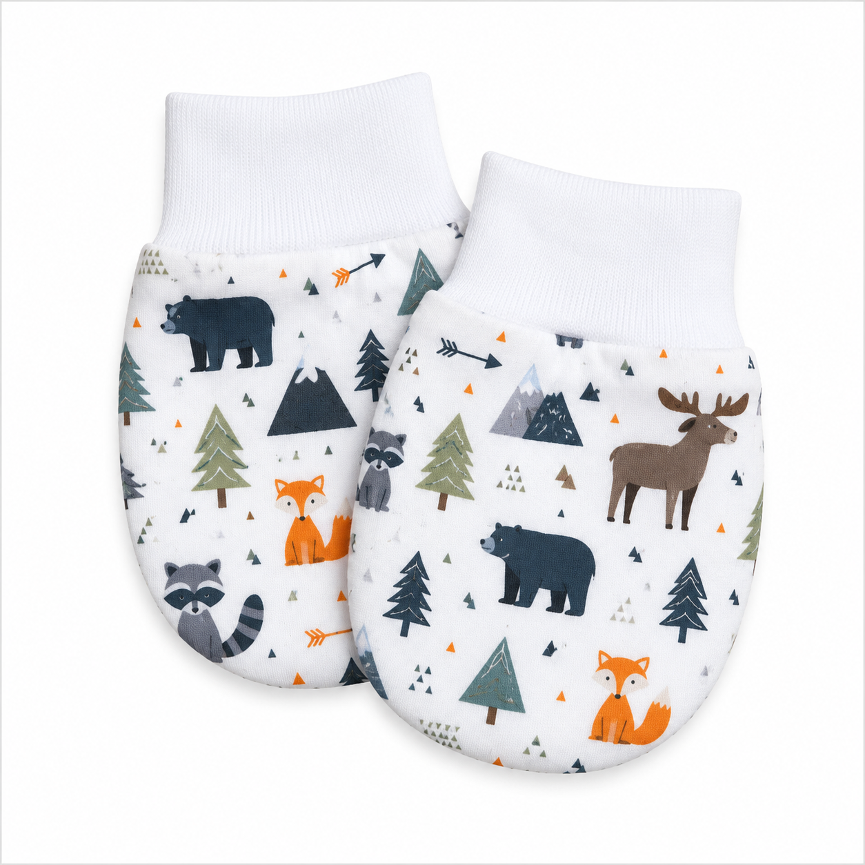 Custom Printed Baby Mittens