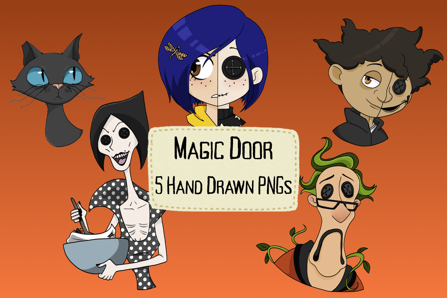 Magic Door Clip Art