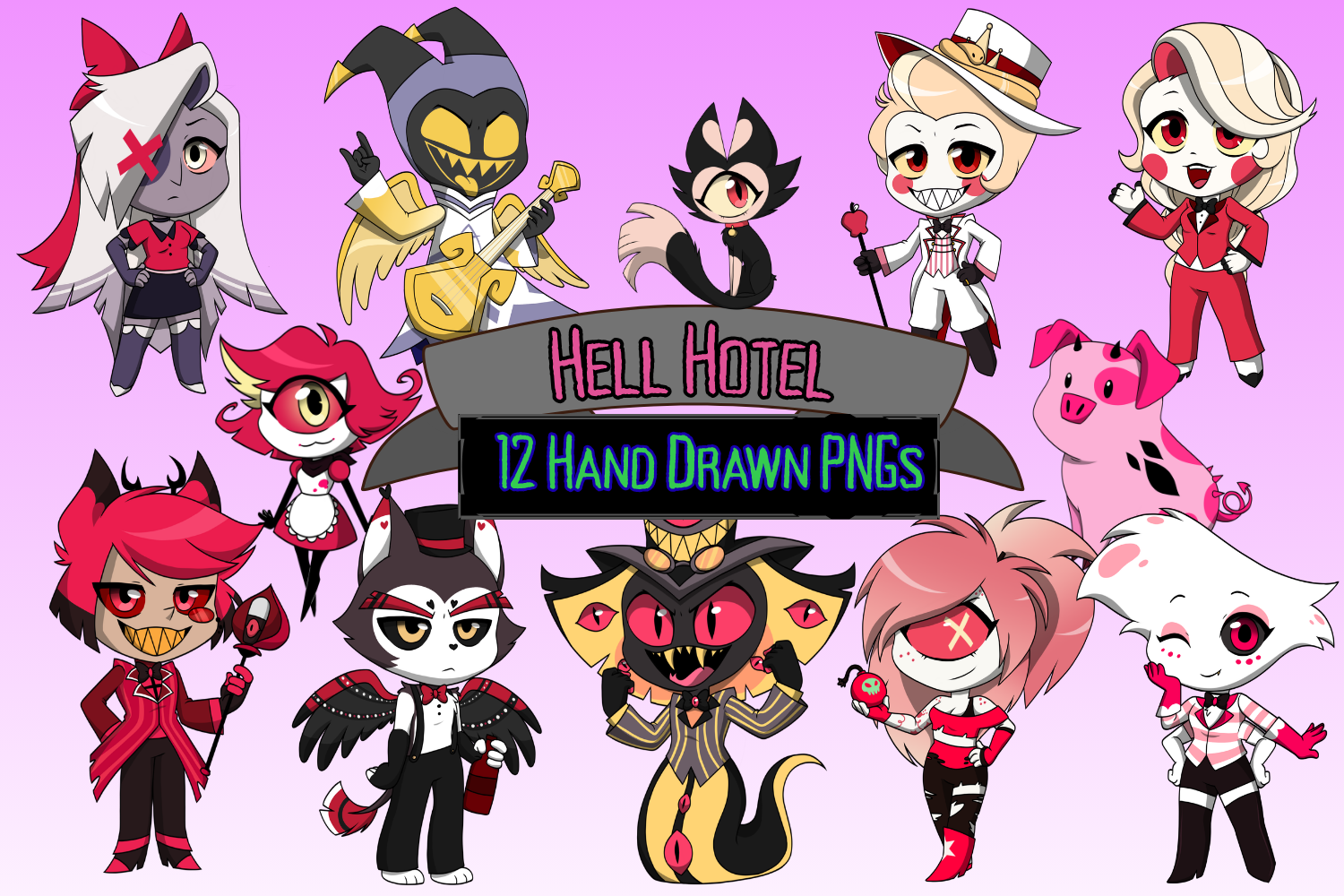 Demon Hotel Clip Art