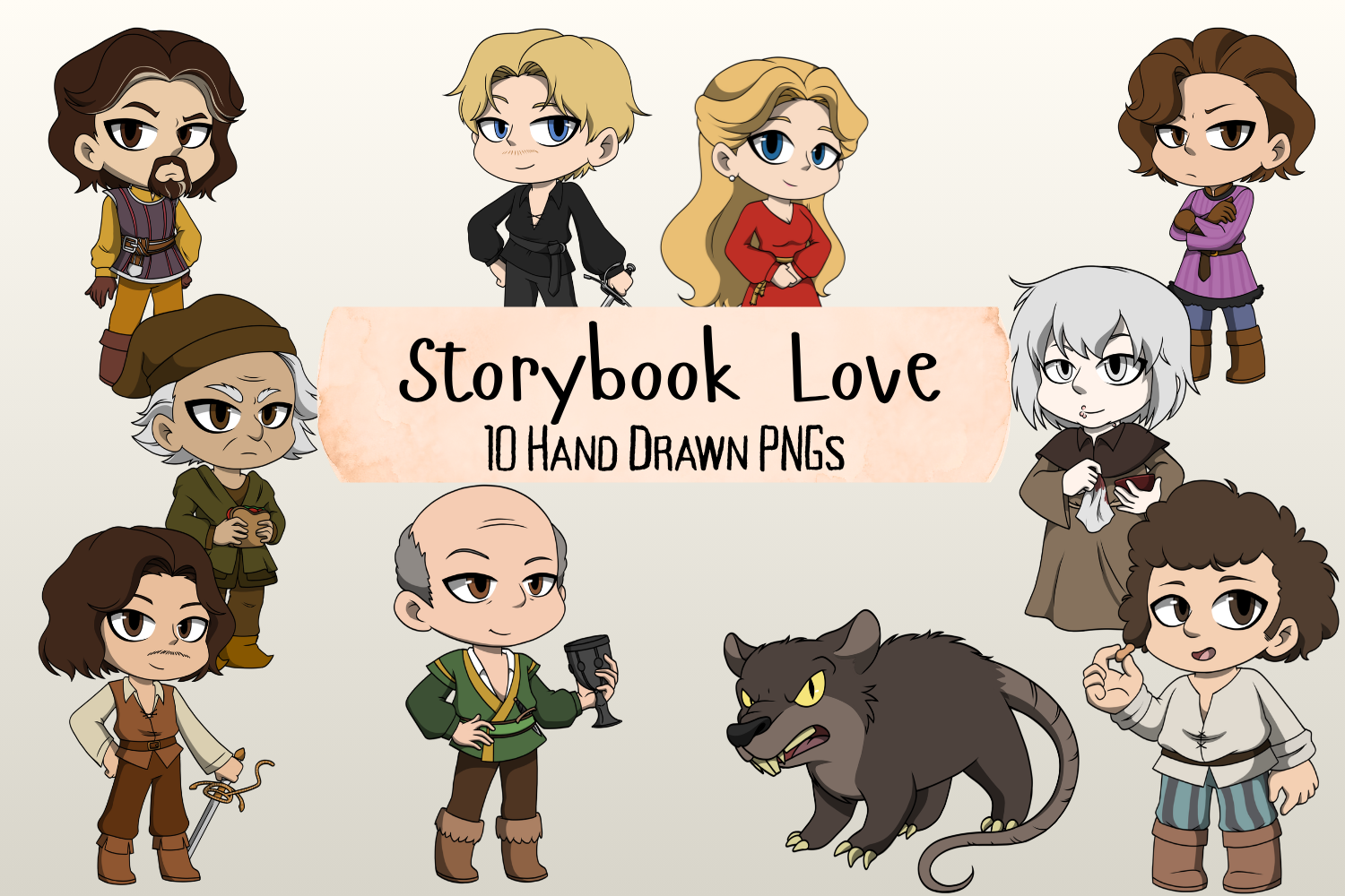 Storybook Love Clipart