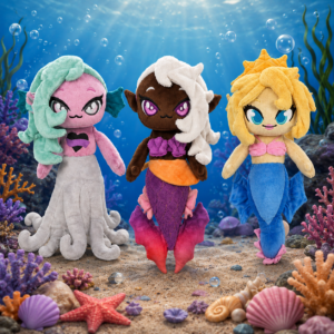 Merfolk Plush Doll