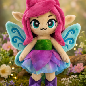 Chibi Fairy Doll Mockup