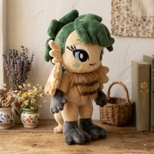 Harpy Plush Doll Mockup