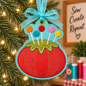 Pin Cushion Ornament Mockup