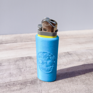 Sugar Skull Lighter Sleeve