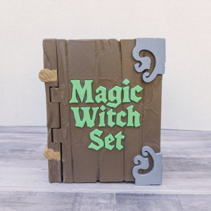 Magic Witch Set Book Playset
